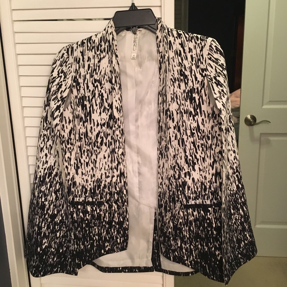Mural Cape Jacket